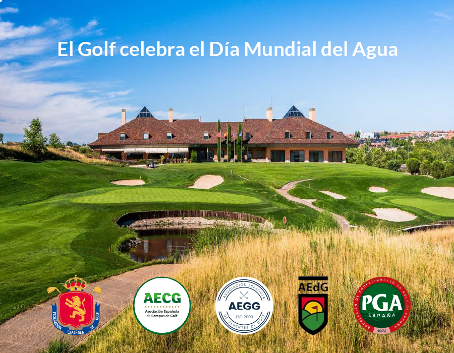 El golf español celebra el Día Mundial del Agua poniendo en valor la sosteniblilidad en los campos'